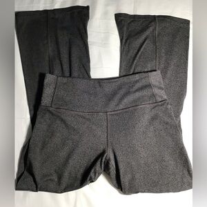 Athleta Charcoal Body Con Boot Cut Pants